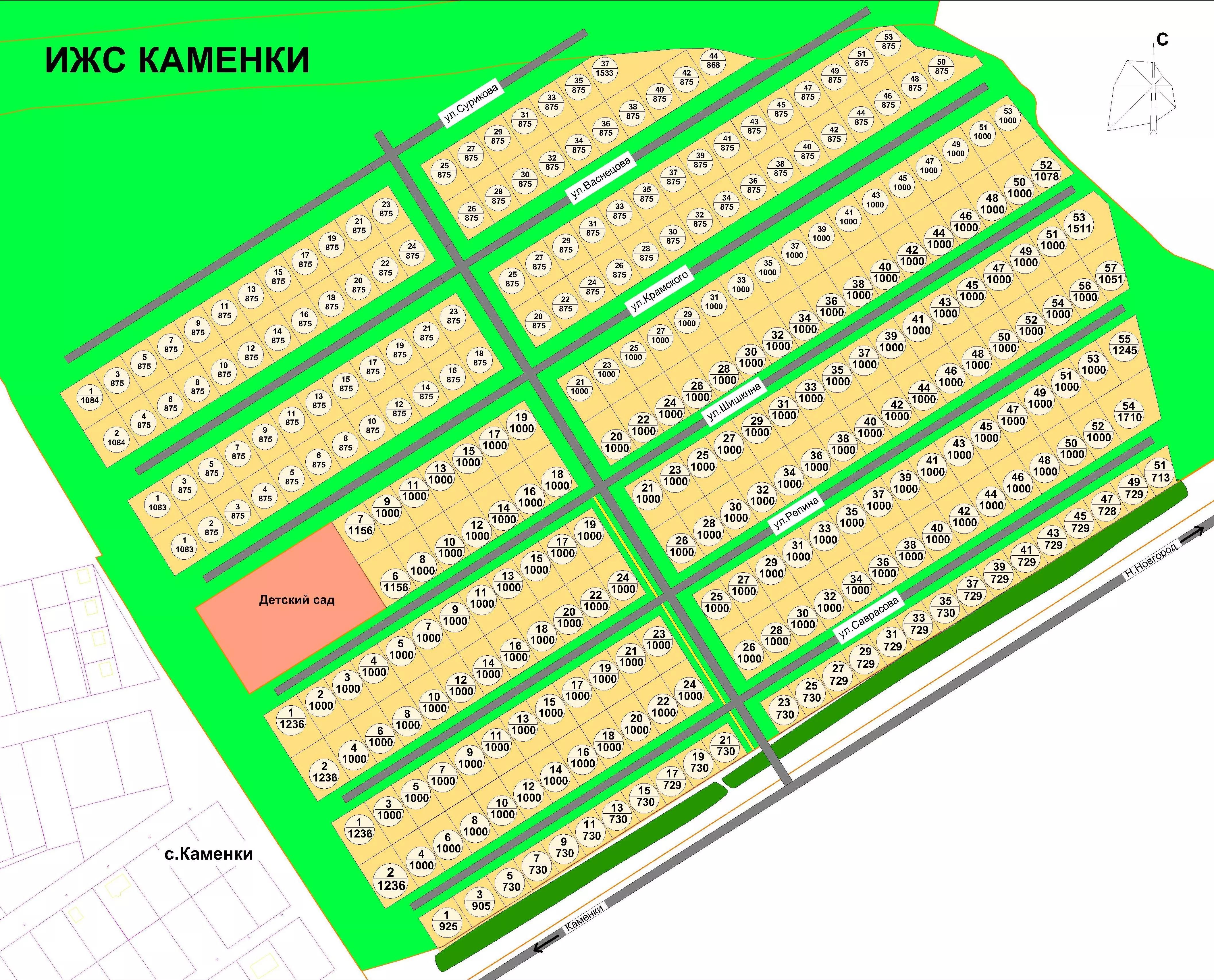 Проект «ИЖС Каменки» - «Каменки Инвест»